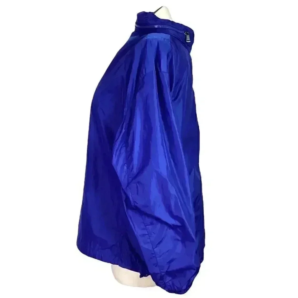 Polo Ralph Lauren Men 1XB Big Retford Nylon Windbreaker Jacket Blue Packable